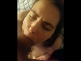 teenie brutal throat fucking . gags on massive cock