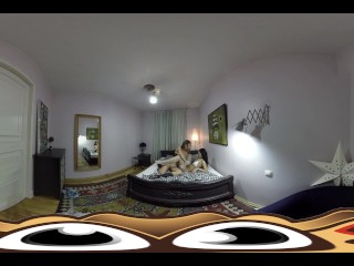 VR Porn cute lesbian photo session | Virtual Porn 360